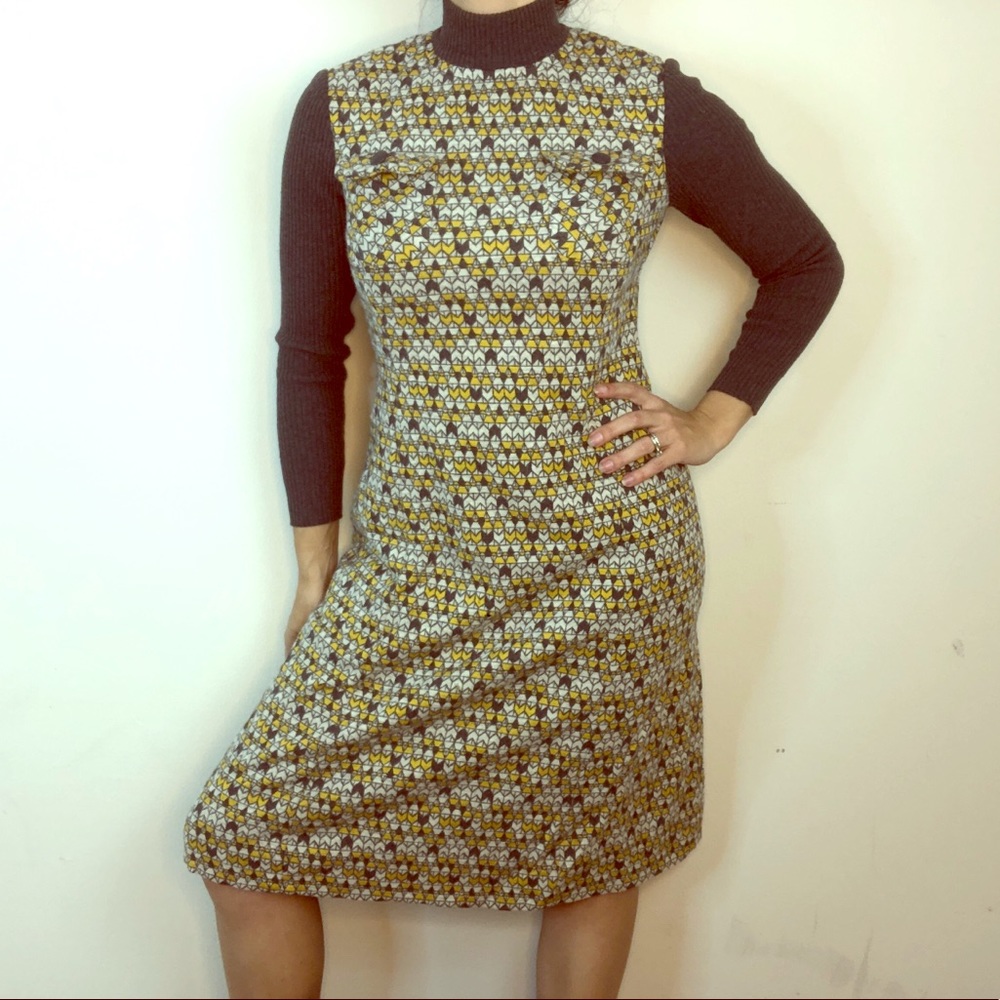 Vintage French dress, Tricosa medium size